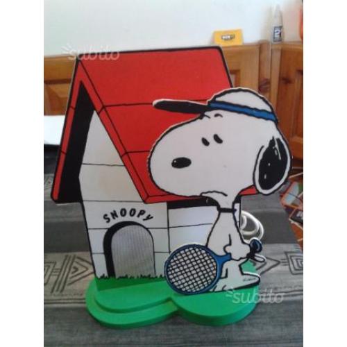 Lampada snoopy anni 70