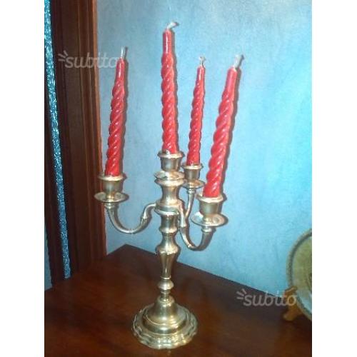 Candelabro in ottone