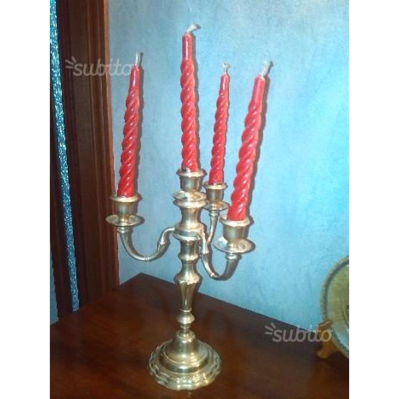 Candelabro in ottone