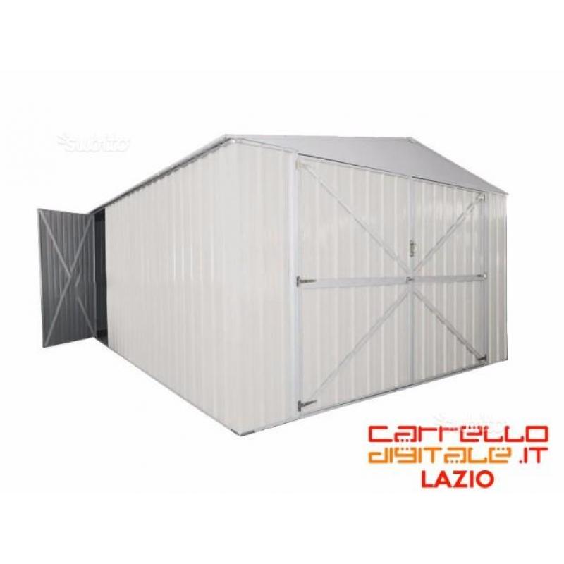 Box Acciaio 600x350cm - 340kg - 21mq - BIANCO