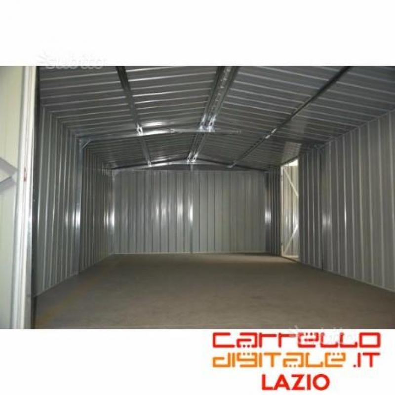 Box Acciaio 600x350cm - 340kg - 21mq - BIANCO