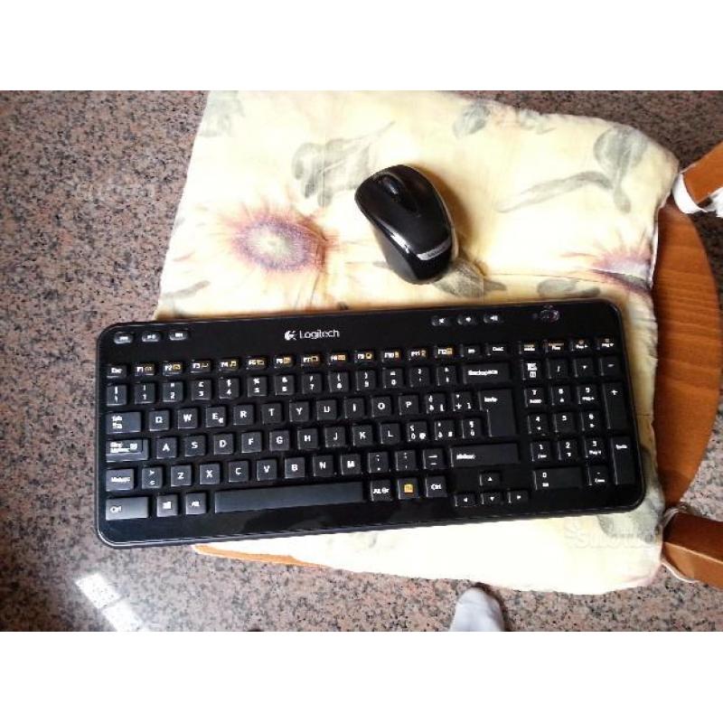 Mouse e tastiera wireless