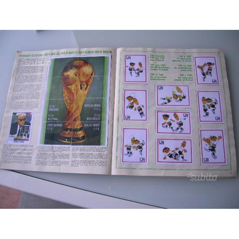 Album calciatori panini MONACO 74