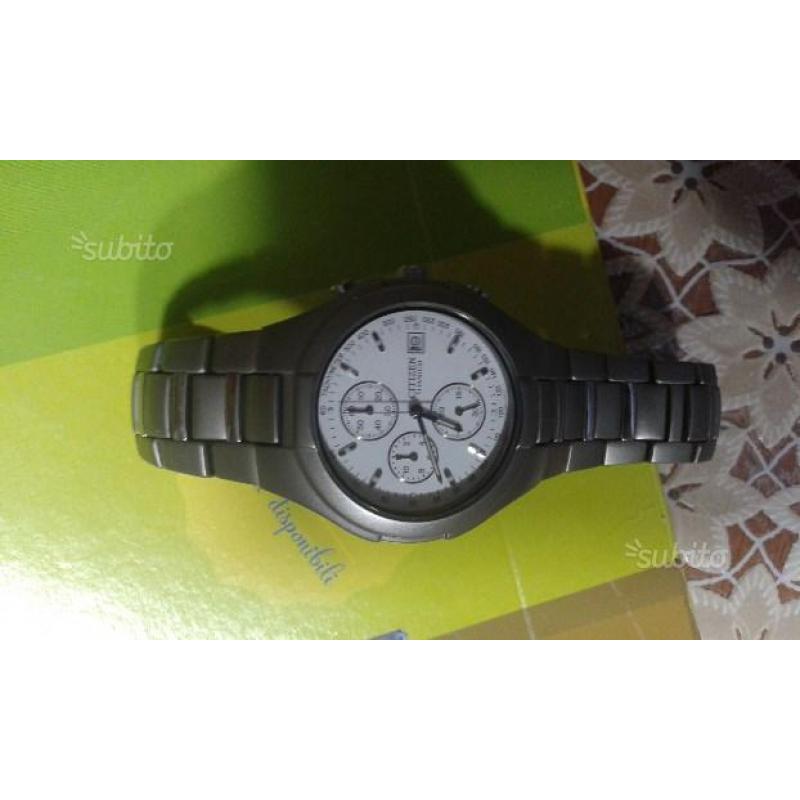 Orologio cronografo Citizen titanio