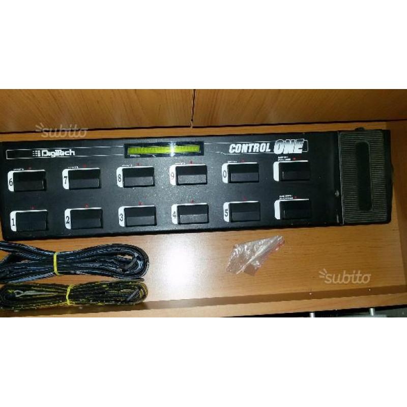 Digitech Valve Fx con pedaliera