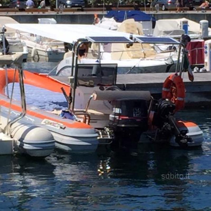 Gommone super accessoriato 7 mt gommorizzo
