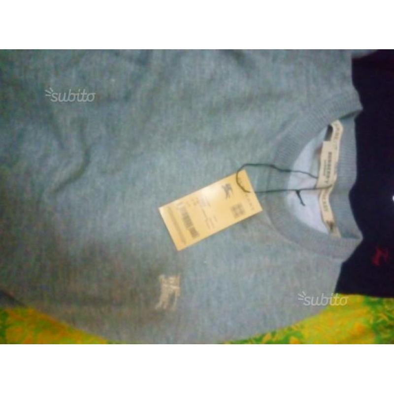 Maglioncini Fay e Burberry originali