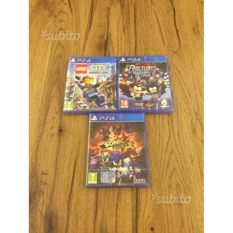 Giochi originali ps4 sigillati