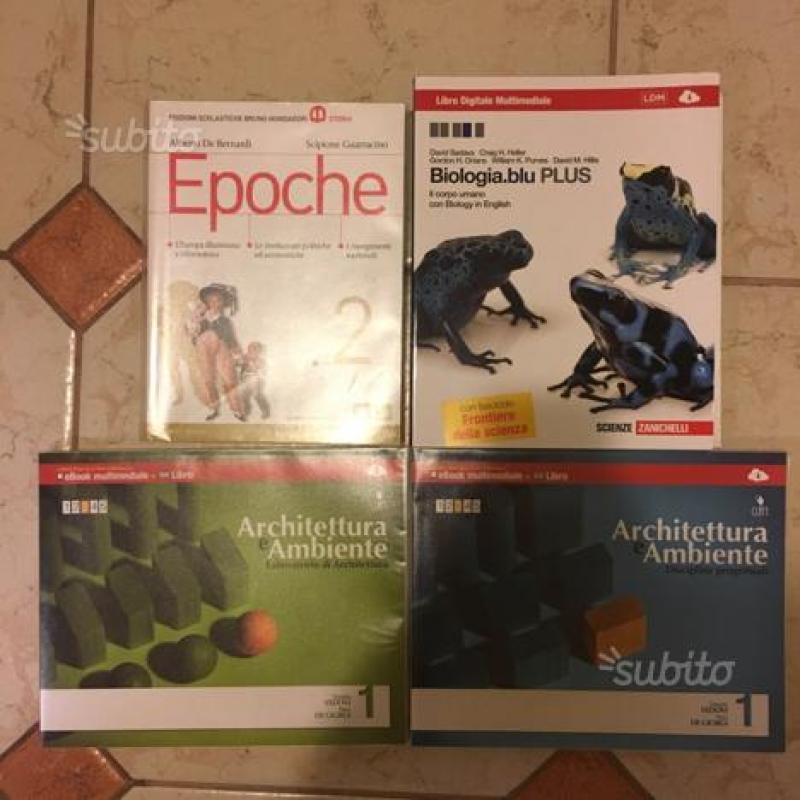 Libri scolastici liceo scientifico e artistico