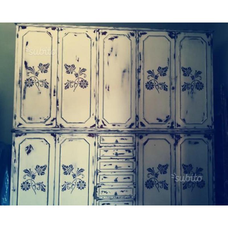 Armadio 4stagioni, stile shabby
