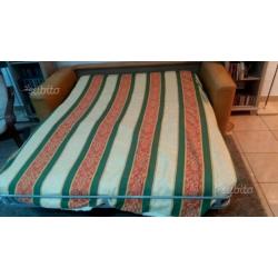 Divano letto ecopelle