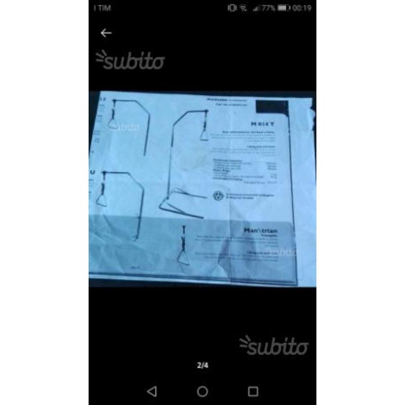 Sedia a rotelle x disabili
