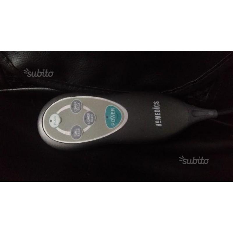 Poltrona massaggiante shiatsu homedics