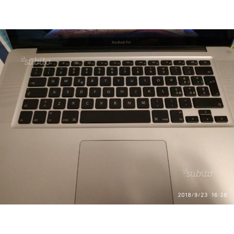 Macbook pro late 2011 i7 quadcore, 8 GB Ram