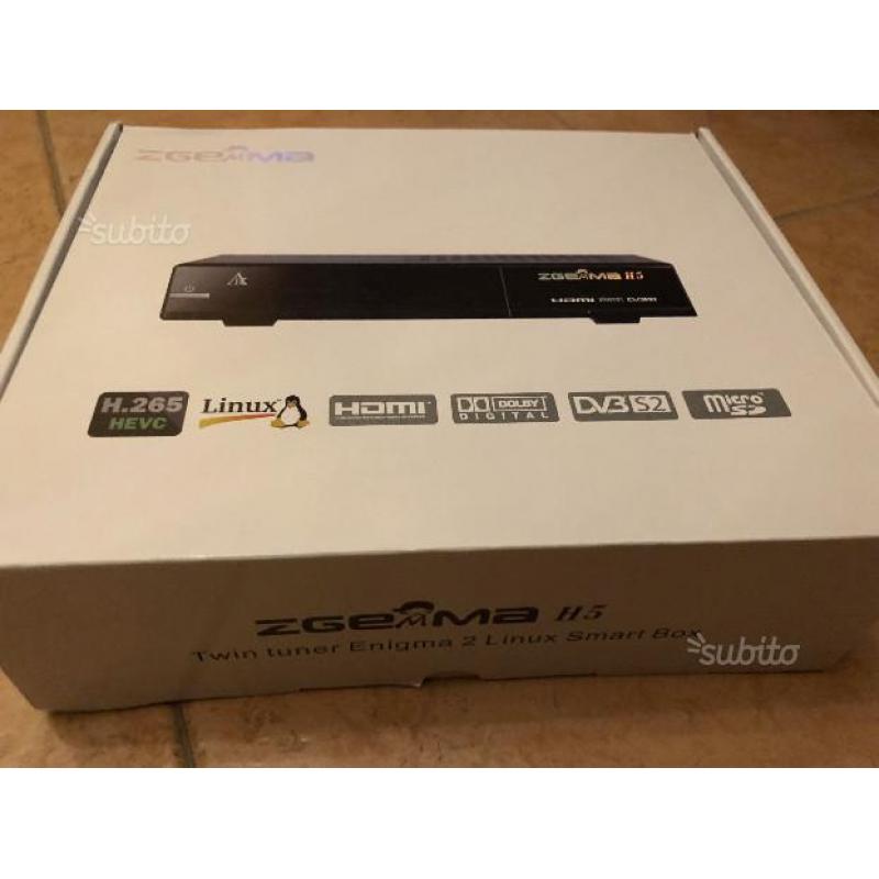 Decoder dreambox zgemma android tv iptv ecc