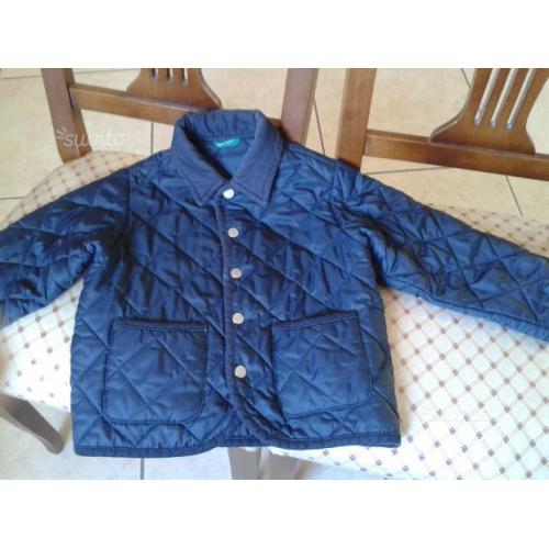 Giubbino Benetton blu 2-3anni