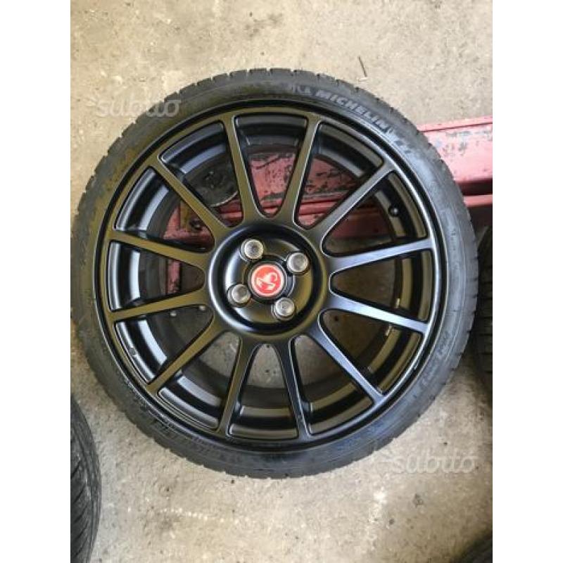 Cerchi abarth 595 competizione neri opaco