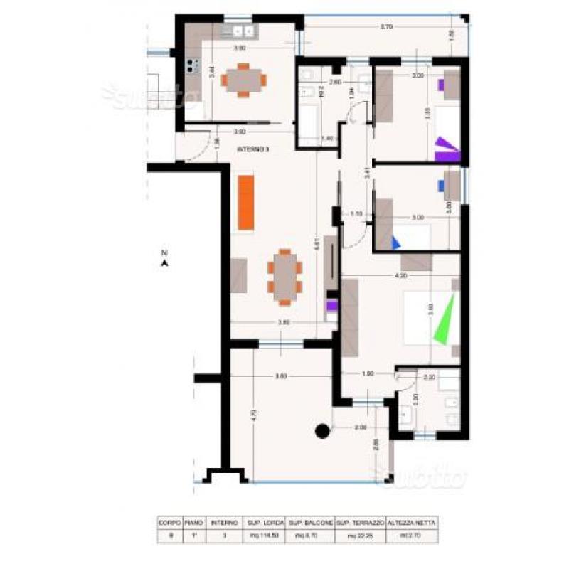 Appartamento in costruzione