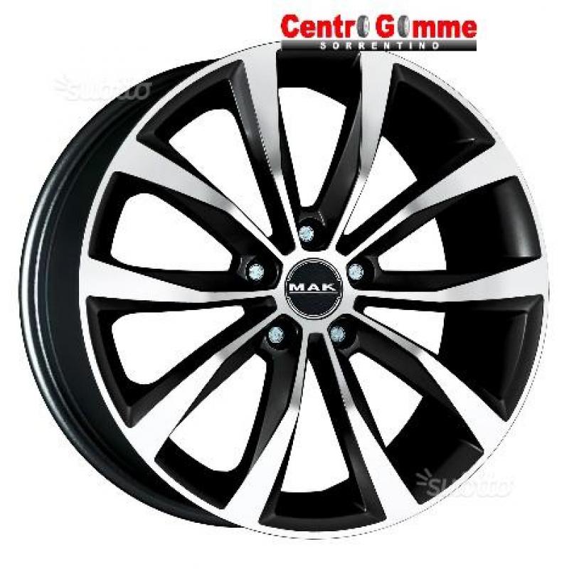 Cerchi In Lega Mak da 17 Giulietta A3A4A5 Quashqai