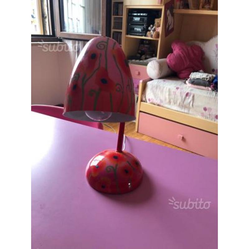 Lampada floreale
