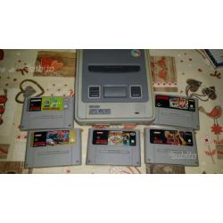 Super nintendo console super mario all-stars