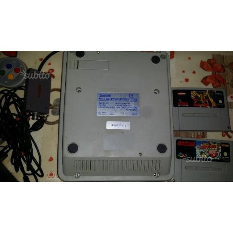 Super nintendo console super mario all-stars