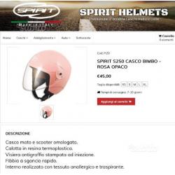 Casco spirit bimba