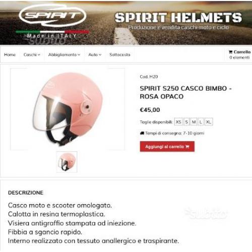 Casco spirit bimba