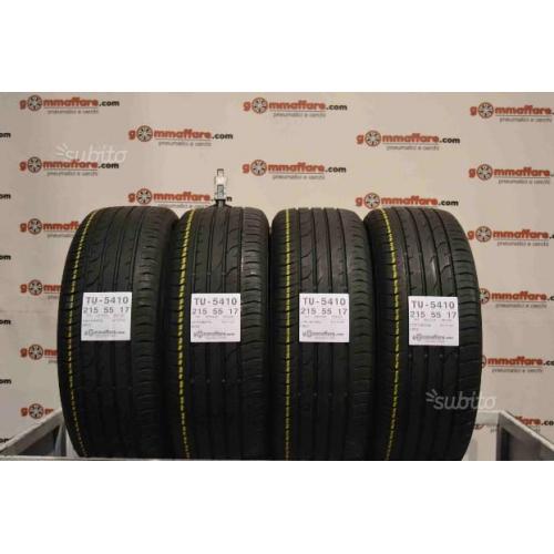 4 gomme 215/55 R17 Continental 94V TU-5410