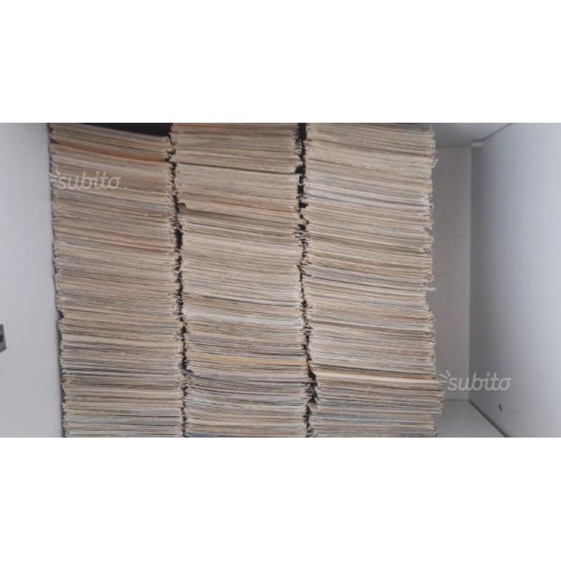 Lotto circa 3000 cartoline formato piccolo b/n via
