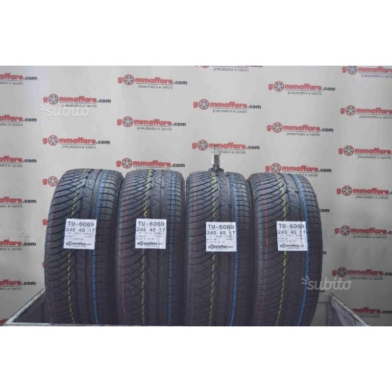 4 gomme 245/45 R17 Michelin invernali TU-6069