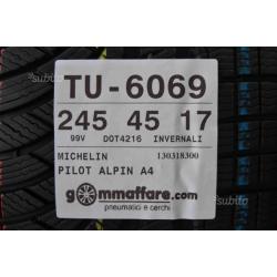 4 gomme 245/45 R17 Michelin invernali TU-6069