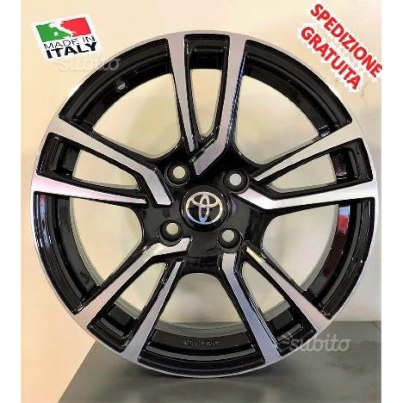 Cerchi in lega Toyota Yaris Aygo Corolla da 16