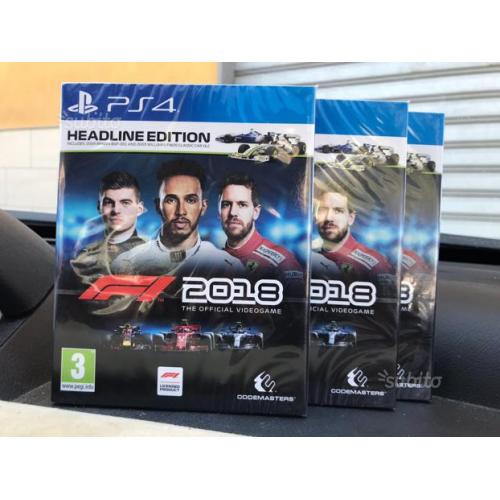 F1 2018 ps4 nuovo sigillato