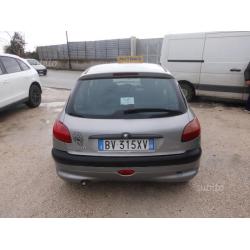 PEUGEOT 206 1.1CC METANO(privato) - 2001
