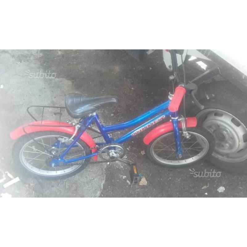 Bici da bambino misura 14'