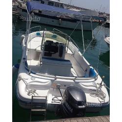 Barca open ranieri azzurra 5.30m yamaha 40/60 4t