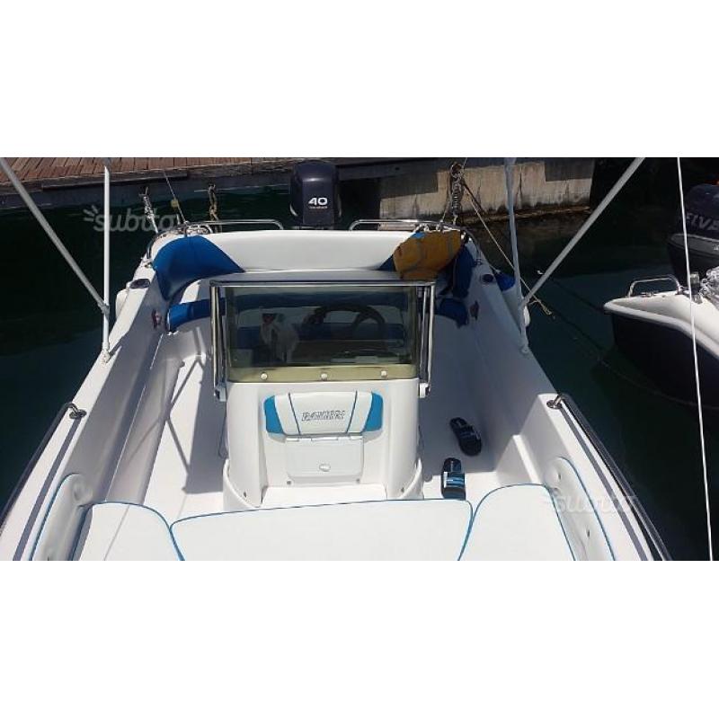 Barca open ranieri azzurra 5.30m yamaha 40/60 4t