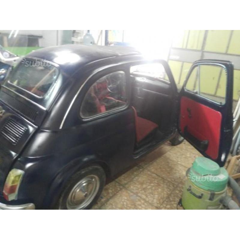 FIAT 500f 110 blu - Anni 60