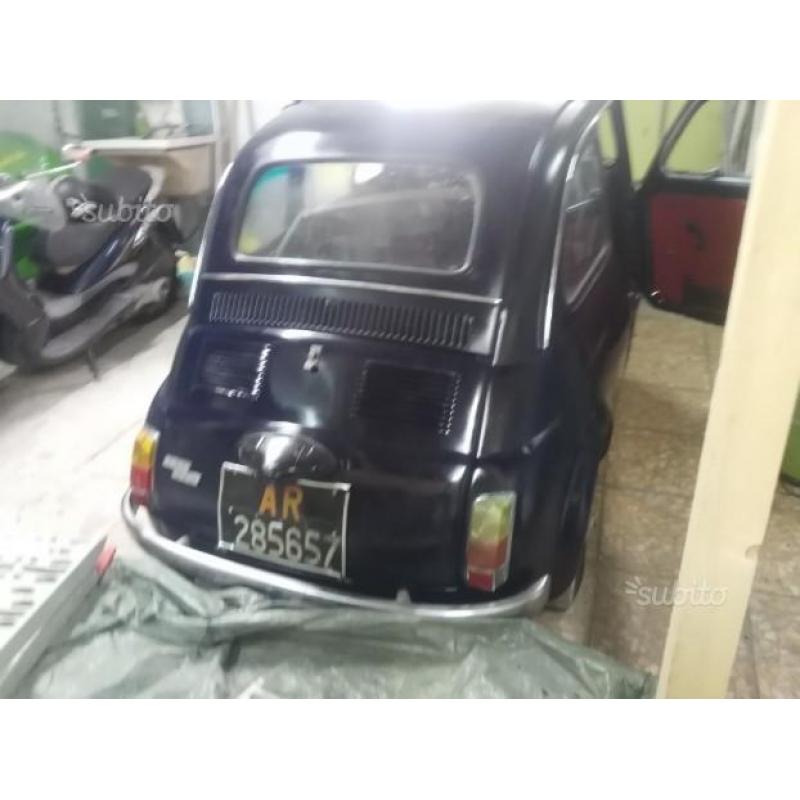 FIAT 500f 110 blu - Anni 60
