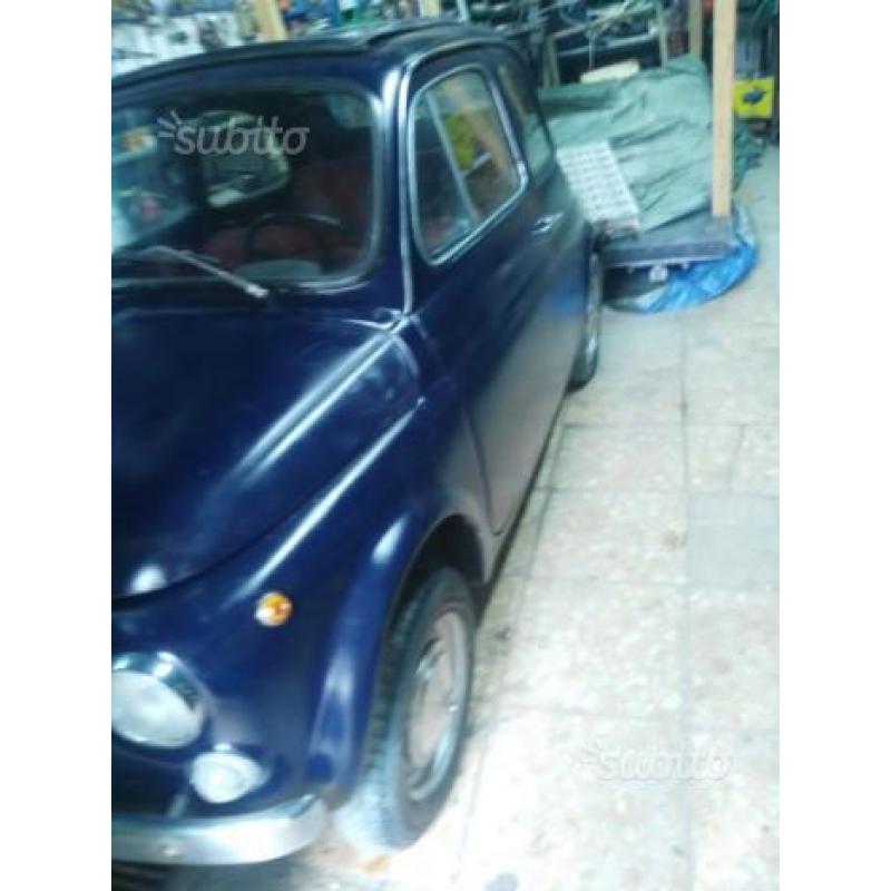 FIAT 500f 110 blu - Anni 60