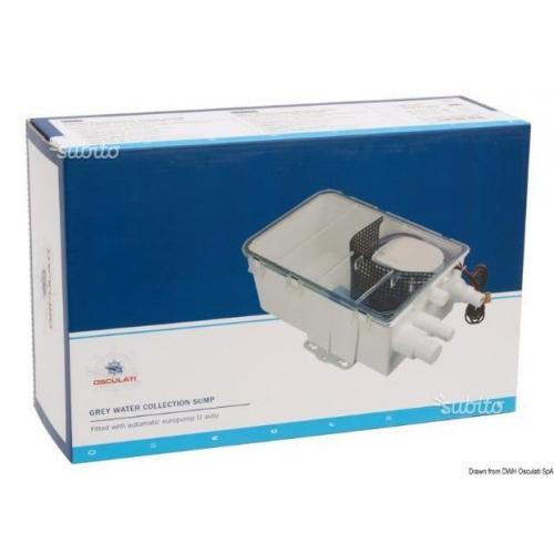 Pozzetto acque grigie Europump Auto 12 V
