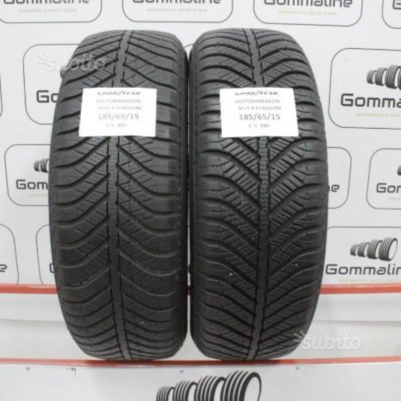 2 pneumatici goodyear 4stag 185 65 15