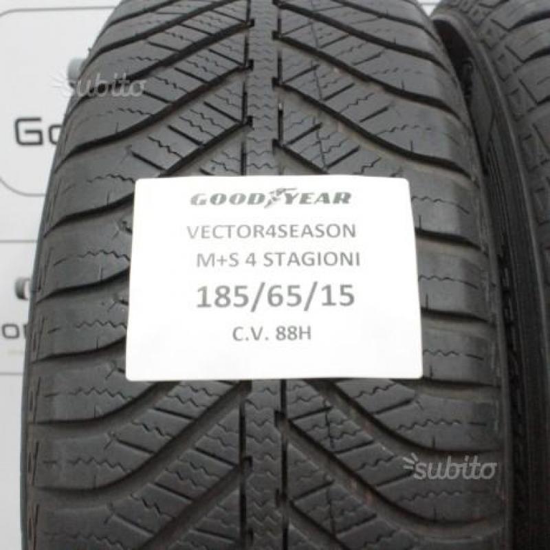 2 pneumatici goodyear 4stag 185 65 15