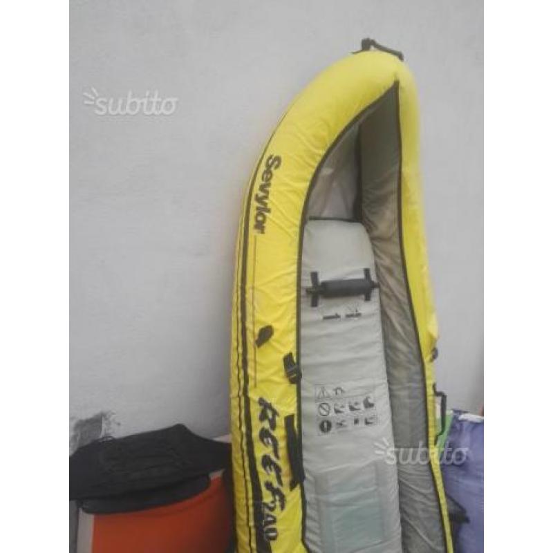 Kayak canoa gonfiabile sevylor reef 240