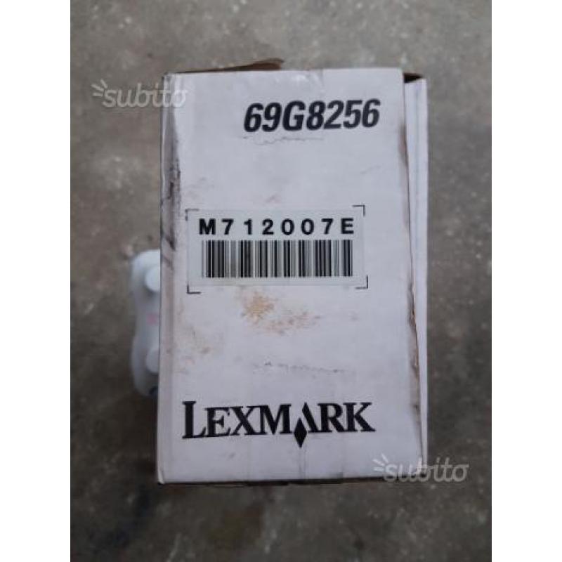Lexmark toner nero 69G8256 originale