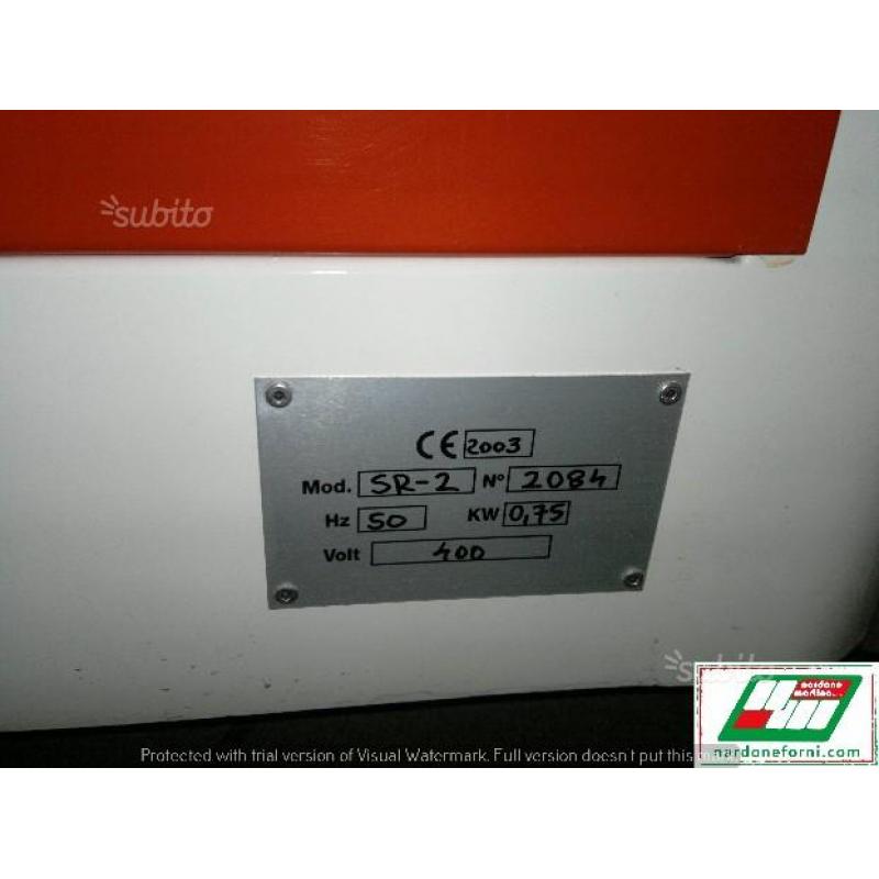 Spezzatrice arrotondatrice automatica 50/350 gr