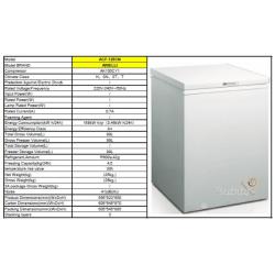 Congelatore a pozzetto arielli acf 129cn 100 l a+