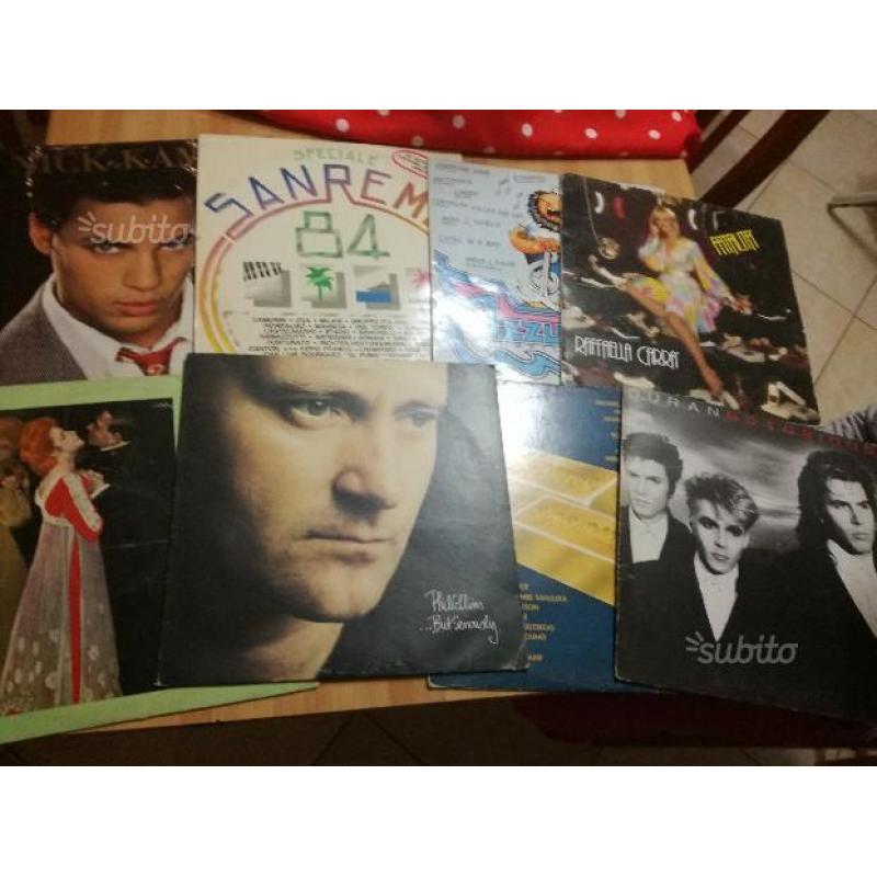 Disci in vinile anche rari