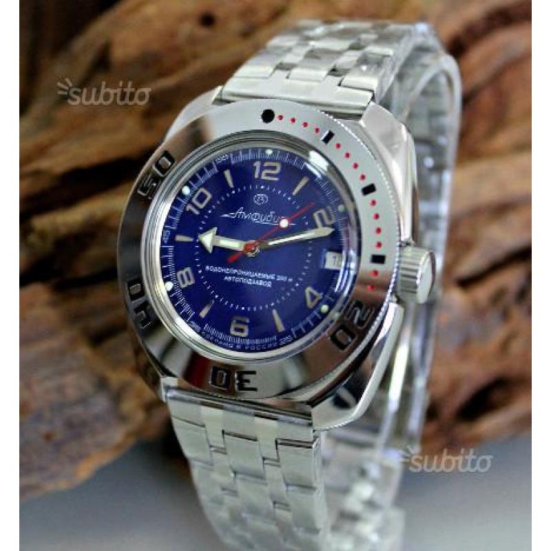 AMPHIBIA VOSTOK Orologio Militare Russo